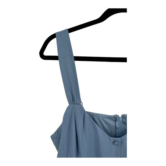 Rowa romper sleeveless blue size X-Large XL - Picture 2 of 4